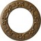 Ekena Millwork Ribbon with Bow Medallion (Canopies up to 7 1/2"), 12 1/4"OD x 7 1/2"ID x 7/8"P, Rubbed Bronze CM12RIRZS - alternate 1